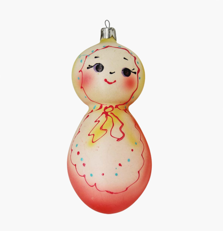 Игрушка елочная "Младенец". Германия 1970-1980-гг.