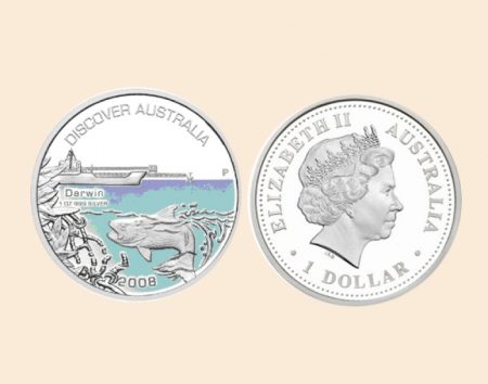 f_catalog_content_496_1-2 Австралия 1 доллар 2008 г. Откройте Австралию — Дарвин