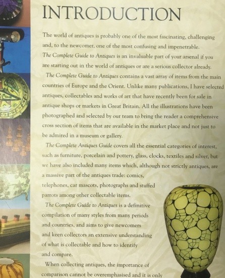 f_catalog_content_6189_2 «The complete guide to antiques» Антиквариат (путеводитель коллекционера). Великобритания