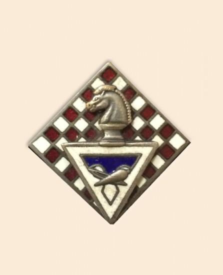 Знак «Шахматный клуб СССР», 1920–1930 гг.