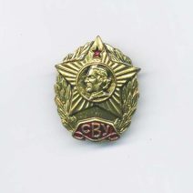 Знак «СВУ. Суворовское военное училище». СССР 1950–1960 гг.