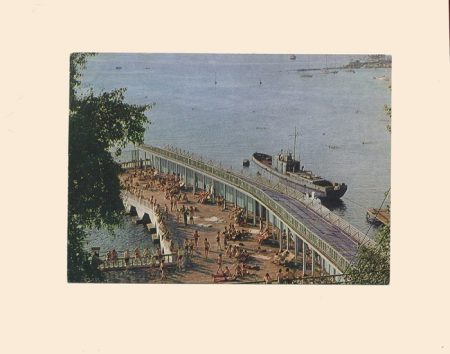 Владивосток. Морские купальни. СССР 1966 г.