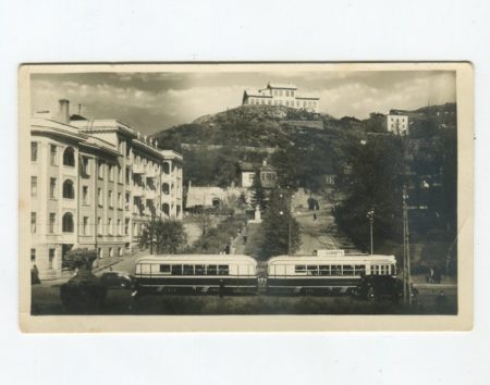 Владивосток. Пушкинский сквер. СССР 1955 г.