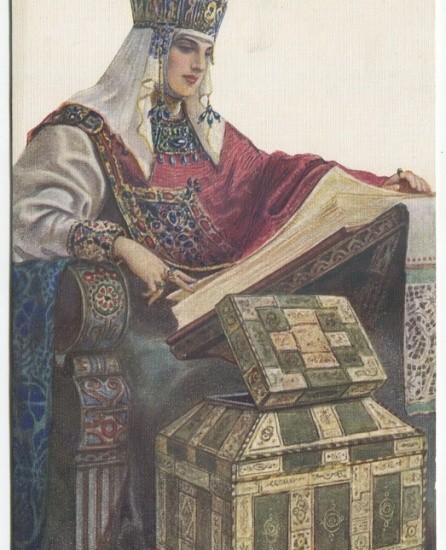f_catalog_content_8128_3 Соломко С. С. Апраксия Королевична. № 1629. Изд Лапина. Париж. Начало ХХ в