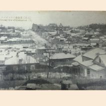 Хабаровск. Часть панорамы. General view of Khabarovsk (3). Изд. Япония до 1924 г.