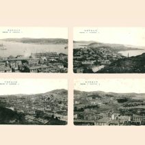 Панорамы часть «Panorama of Vladivostock». Панорама Владивостока. № 1.3.4.5/6. Изд. Япония