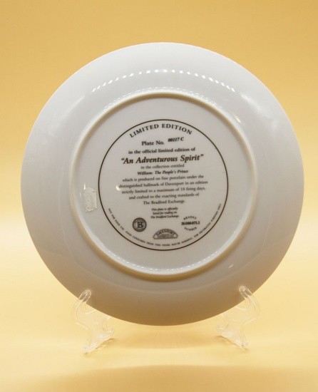 f_catalog_content_5253_2 Тарелка из серии «Уильям: народный принц». Англия 2001 г.