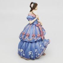 Девушка Spink в голубом платье. Императорский банкет 1855. Англия. Wedgwood