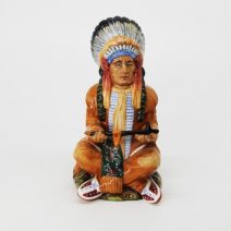 Вождь индеец / THE CHIEF. Англия, Royal Doulton 1978 г.