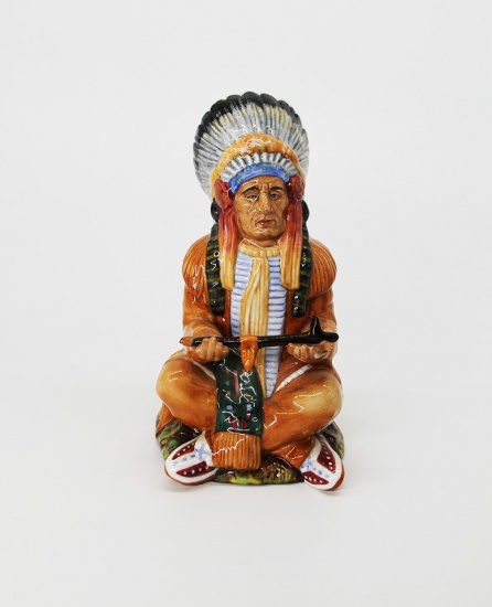 Вождь индеец / THE CHIEF. Англия, Royal Doulton 1978 г.