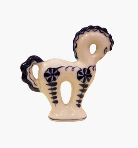 Лошадка. Гжель. РФ 2000-е гг.