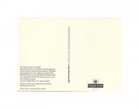f_catalog_content_6943_2 The Beatles «45 rpm single». Изд. Royal Mail Group. Эдинбург, Великобритания 2007 г.