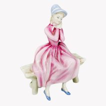 Девушка-мечтательница / Young Dreams. Мануфактура Royal Doulton, Англия 1988-1992 гг.