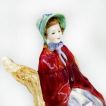 Девушка Салли. Мануфактура Royal Doulton 1987 г. Англия