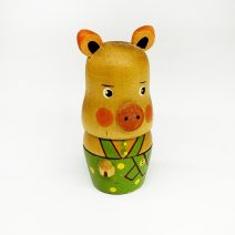 Игрушка с секретом Поросенок Пятачок. СССР 1970-1990 гг.