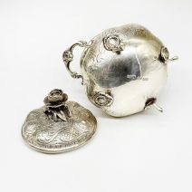 Сахарница с крышкой и молочник. Мастерская Hultman A/B J L. Щвеция, Стокгольм 1952 г.