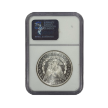 США 1 доллар 1880 г. «Доллар Моргана» Слаб NGC MS 63