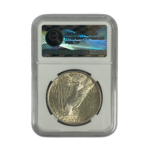 США 1 доллар 1922 г. «Peace Dollar» Слаб NNR MS 60