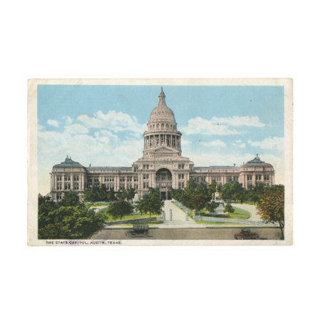 США. The State Capitol. Austin. Texas. Изд. Curt Teich & Co.