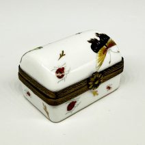 Шкатулка мини (таблетница) "Насекомые". Европа, конец XX в.