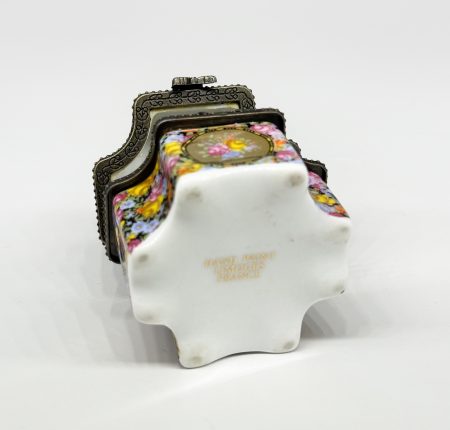 IMG_0274 Шкатулка мини (таблетница) Limoges. Франция, Лимож, конец XX в.