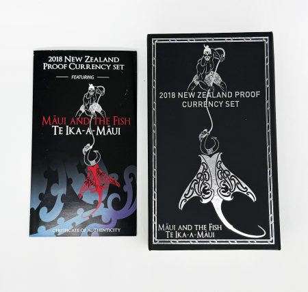 м 0938 (3) Набор 7 монет "Мауи и Рыба / Maui and Fish". Новая Зеландия, 2018 г.