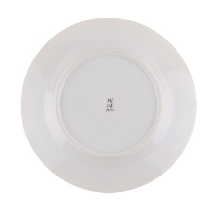 ф 1842-4 Чайное трио "Дровосек". Литофания с портретом гейши. Япония 1965-е гг.