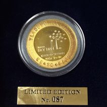 Медаль памятная "Токийское Небесное дерево" - самая высокая башня в мире. Япония, 2015 г.