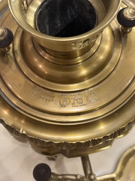 image-24-07-25-12-45-1 Самовар Тейле с Сыновьями. По заказу Т.Д. Чурин и Ко. Российская Империя, конец XIX - начало XX в.