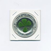 Республика Палау 5 долларов 2013 год. Унция удачи. “BETTER AN OUNCE OF LUCK THAN A POUND OF GOLD”