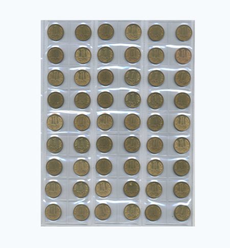 м 1951 (2) Набор 125 монет: 1 рубль 1992 г. Монетный двор Москва, Россия