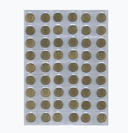 м 1951 (4) Набор 125 монет: 1 рубль 1992 г. Монетный двор Москва, Россия