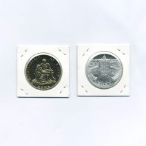 Набор 2 памятных медалей (жетонов). Ватикан, Италия 2013 г.