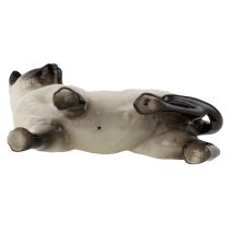 Англия. Сиамская кошка стоит. Beswick (Бесвик), Великобритания 1975-е гг.