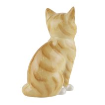 Кот рыжий (сидит). Англия, Великобритания 1975-е гг.