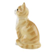 Кот рыжий (сидит). Англия, Великобритания 1975-е гг.