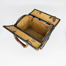 Плетеная сумочка-сундучок. Франция 1918-1930-е гг.