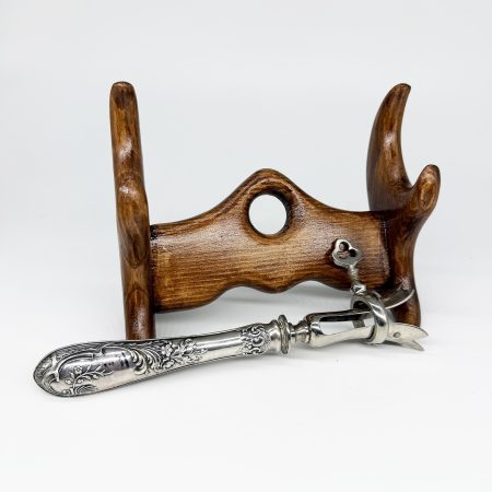 с 1491 (2) Манш-а-жиго с цветочным узором. Сталь, серебро 800 пр. Европа (экспорт во Францию) 1850-1950 гг.