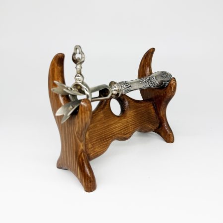 с 1491 (3) Манш-а-жиго с цветочным узором. Сталь, серебро 800 пр. Европа (экспорт во Францию) 1850-1950 гг.