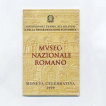 Италия 5000 лир 1999 г. "110 лет со дня основания Национального музея Рима". Монетный двор Рим, Италия (Знак R)