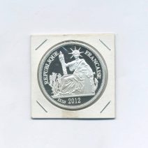 Пиастр 2012 г. Французский Индокитай. Гонконг 2012 г. Монетовидный жетон