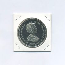 Острова Кука 1 доллар 2005 год. 200 лет Трафальгарскому сражению