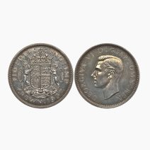 Великобритания 1 крона 1937 г. Коронация Короля Георга VI. Монетный двор Великобритания, Лондон