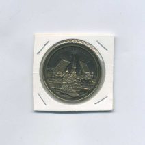 Сувенирная медаль (жетон). Разводные мосты. Герб Санкт-Петербурга. РФ