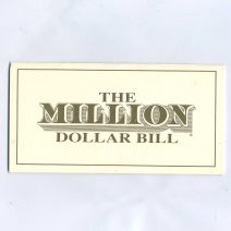 1000000 (1 миллион) долларов 1988 г. США. Компания American Bank Note Company. Сертификат. Конверт