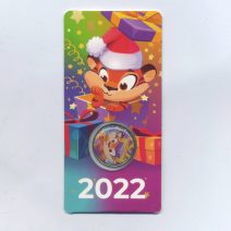 5 руб. 2022 "Год тигра". Изг. "Монетная лавка". РФ