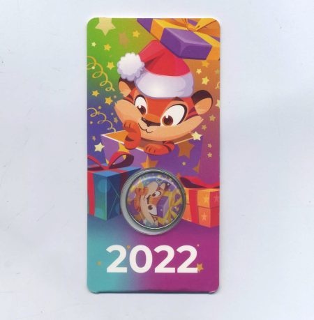 5 руб. 2022 "Год тигра". Изг. "Монетная лавка". РФ