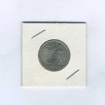 США. 1/4 долл (25 центов) квотер 2000 г. P. Огайо OHIO 1803. Никель. UNC