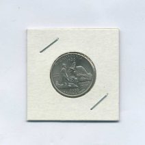 США 1/4 доллара (25 центов) 2005 г. "P" Калифорния. Монетный двор США, Филадельфия (Знак P)