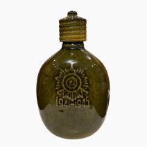 Фляга / Штоф "40 лет Победы". 1941-1945 / 1945-1985. Фаянс, глазурь. СССР 1985 г.